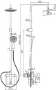 Душевая система Ledeme L2461 icon 2