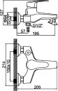 Смеситель Ledeme L3232 icon 2