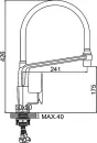 Смеситель Ledeme L4078-2 icon 2