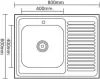 Кухонная мойка Ledeme L68060-L фото 2