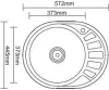 Кухонная мойка Ledeme L85745-L фото 2