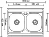 Кухонная мойка Ledeme L98060B-6 icon 4