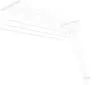 Сушилка для белья Ledeme Потолочная стальная 1.4 м (5 планок) icon