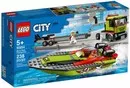 Конструктор Lego City 60254 Транспортировщик скоростных катеров icon