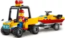 Конструктор Lego City 60286 Пляжный спасательный вездеход фото 4