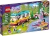 Конструктор LEGO Friends 41681 Лесной дом на колесах и парусная лодка icon