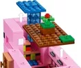 Конструктор Lego Minecraft 21170 Дом-свинья фото 4
