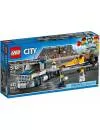Конструктор Lego City 60151 Грузовик для перевозки драгстера фото 7