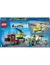 Конструктор LEGO City 60343 Грузовик для спасательного вертолета фото 2