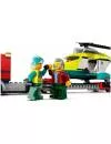 Конструктор LEGO City 60343 Грузовик для спасательного вертолета фото 5