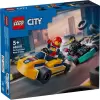 Конструктор LEGO City 60400 Картинг и гонщики icon