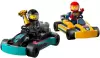 Конструктор LEGO City 60400 Картинг и гонщики icon 2