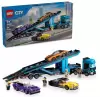 Конструктор Lego City 60408 Грузовик-автовоз со спортивными автомобилями icon 2