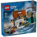 Конструктор Lego City 60417 Полицейский катер и логово мошенников icon