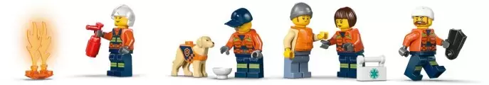 Конструктор Lego City 60504 Спасательный катер и вертолет береговой охраны фото 5
