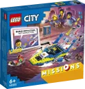 Конструктор Lego City Детективные миссии водной полиции 60355 icon