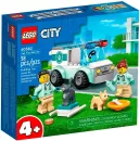 Конструктор Lego City Спасательный ветеринарный фургон / 60382 icon