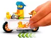 Конструктор Lego City Трюковой мотоцикл Ванна / 60333 фото 5