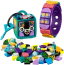 Конструктор LEGO Dots Браслет и бирка для сумки Неоновый тигр фиолетовый / 41945 фото 2