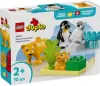 Конструктор Lego Duplo 10442 Семейства диких животных: Пингвины и Львы Peppa Pig icon