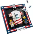 Конструктор Lego Editions 43033 Футболка национальной сборной США по футболу 2026 года фото 4