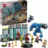 Конструктор Lego Marvel 76315 Лаборатория Железного Человека: Зал Доспехов icon 2