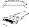 Сушилка для белья Leifheit Rollfix 210 Longline 830401 icon 3