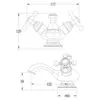 Смеситель Lemark Jasmine LM6646B icon 2