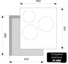 Варочная панель LEX EVI 430 WH icon 2