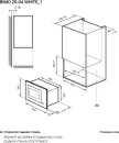 Микроволновая печь LEX BIMO 20.04 WH icon 2