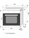 Духовой шкаф LEX EDM 040 BL icon 2