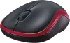 Компьютерная мышь Logitech M186 (черный/красный) фото 2