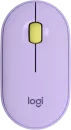 Компьютерная мышь Logitech M350 Pebble (лавандовый) icon