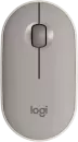 Компьютерная мышь Logitech M350 Pebble (песочный) icon