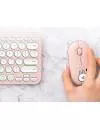 Компьютерная мышь Logitech M350 Pebble Line Friends Cony (розовый) фото 2