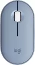 Мышь Logitech M350S Pebble 2 (синий) icon