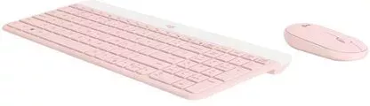 Клавиатура + мышь Logitech MK470 (розовый) фото 3