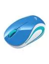 Компьютерная мышь Logitech Wireless Mini Mouse M187 Blue фото 3