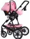 Детская коляска Lorelli Lora 2020 (3 в 1, pink) фото 5