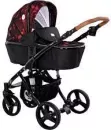 Детская универсальная коляска Lorelli Rimini 2 в 1 (Red/Black) icon