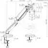 Кронштейн для монитора Lumi LDT46-C012E icon 2