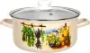 Кастрюля Лысьвенские эмали Санторини С-1512 САП2/4ЖмЭК icon