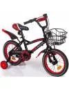 Детский велосипед Mobile Kid Slender 14 (черный/красный) фото 2