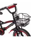 Детский велосипед Mobile Kid Slender 14 (черный/красный) фото 3