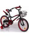 Детский велосипед Mobile Kid Slender 18 (черный/красный) фото 2