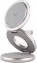 Беспроводное зарядное Magssory Disc Signature Edition 3 в 1 для Apple WCH033 (титановый) icon
