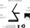 Беспроводное зарядное Magssory Fold Pro 3 в 1 WCH063 (черный) icon 5