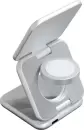 Беспроводное зарядное Magssory Fold Pro 3 в 1 WCH063 (серебристый) icon 4