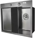 Кухонная мойка Marrbaxx B5848R-MR (черный/графит) icon 4