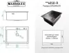 Кухонная мойка Marrbaxx B6050-R (черный/графит) icon 8